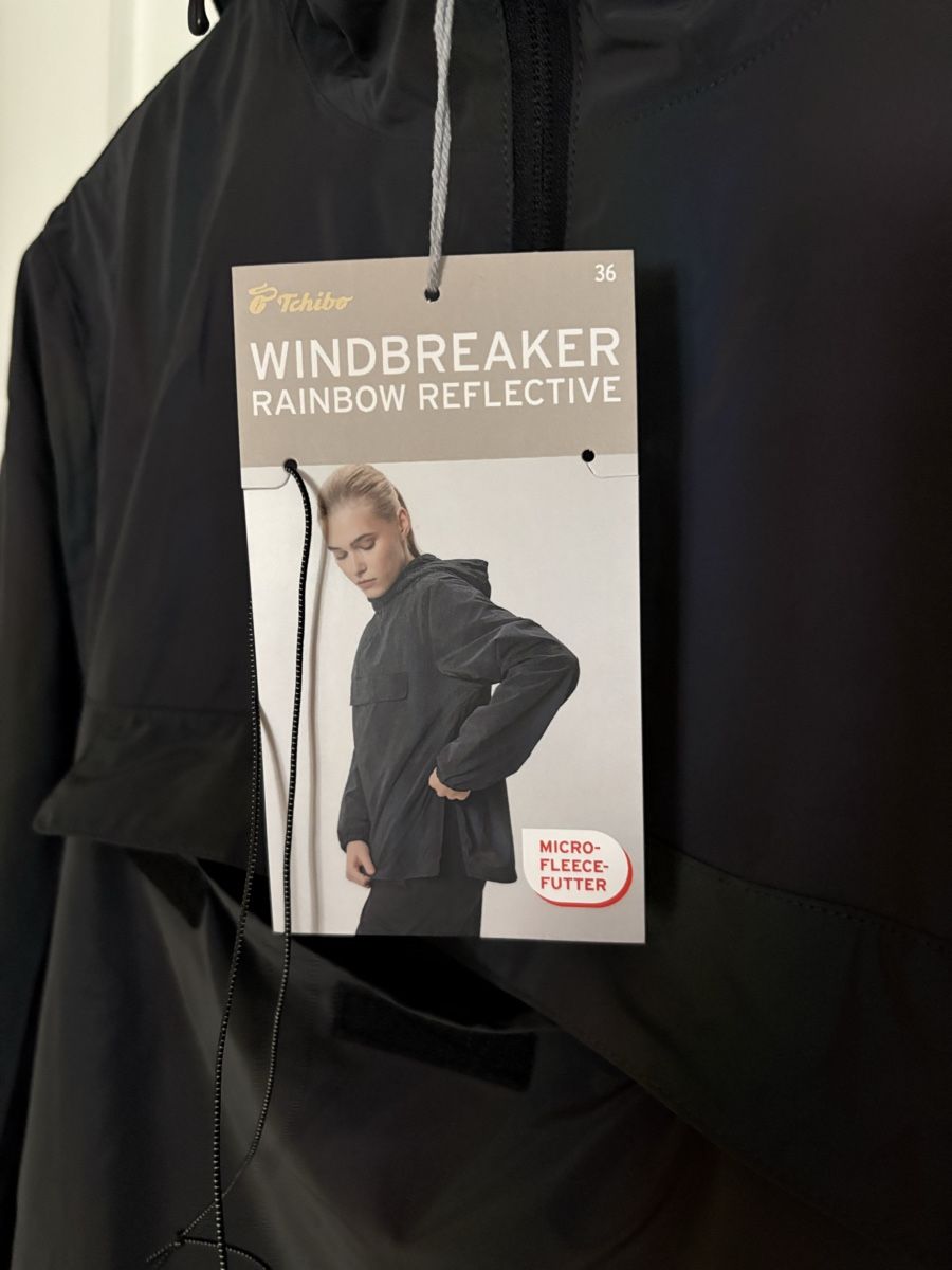 Tchibo Giacche: Reflektierende windbreaker Jacke von TCHIBO Gr. 36 – Usato da Schwerzenbach venduto da frauminze 2
