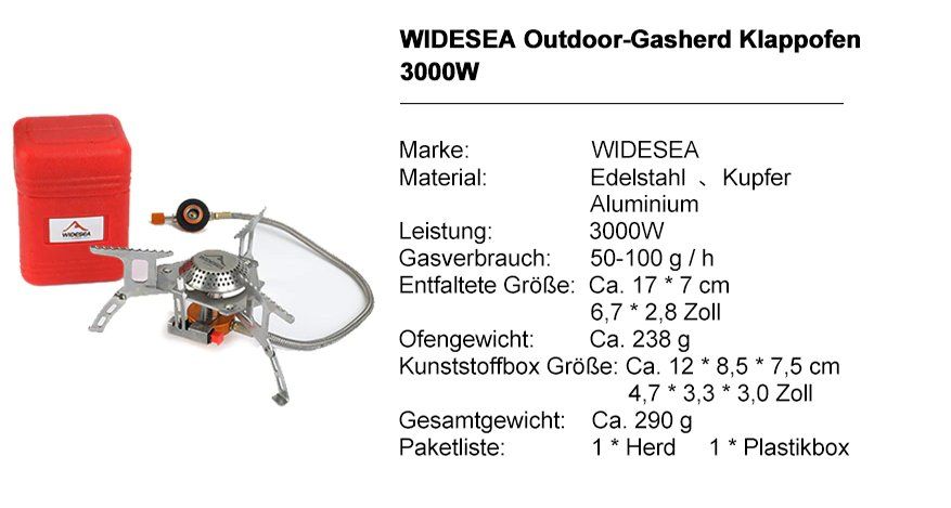 Veicoli da campeggio: Campingkocher mit Adapter, faltbar – Nuovo e nell'imballaggio originale da Niederwil SG venduto da kaseopeia 4