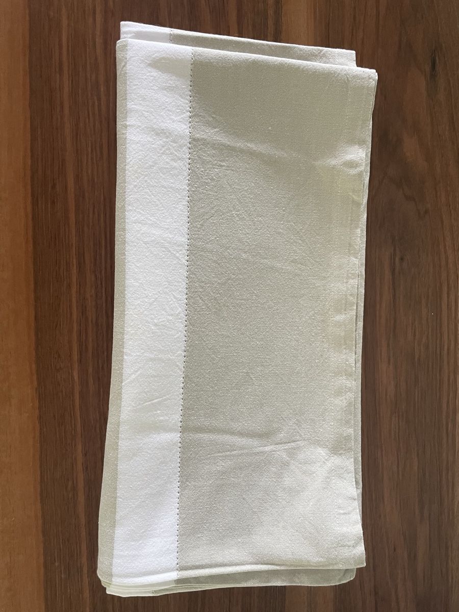 Sonstige Tischwäsche: 2 Tischdecken beige/weiss ca178 x 178 cm quadratisch – Gebraucht aus Gockhausen von AnneT07 1