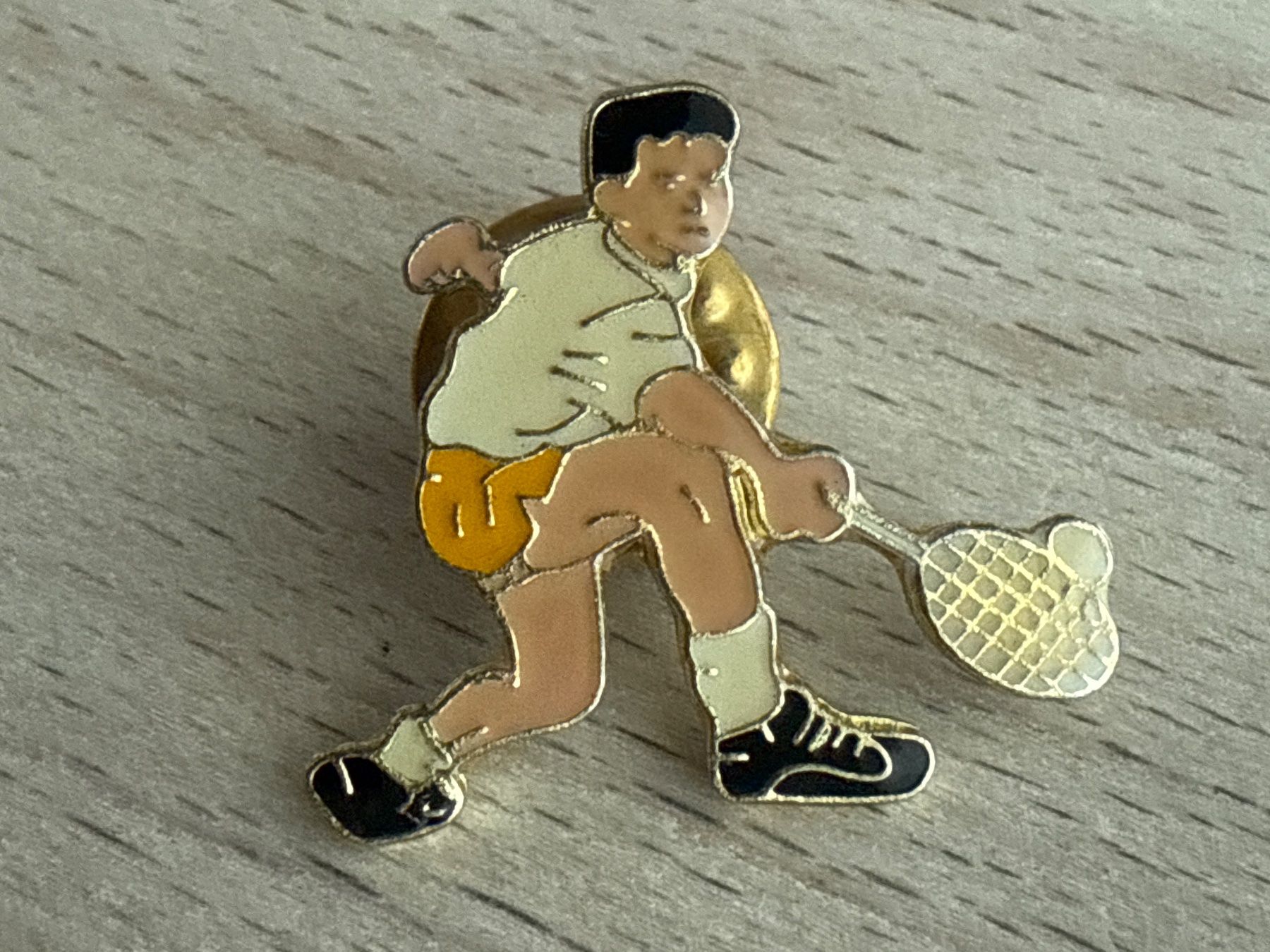 Placchette & Badge: Pin Tennisspieler – Usato da Glattbrugg venduto da Schweigmatt