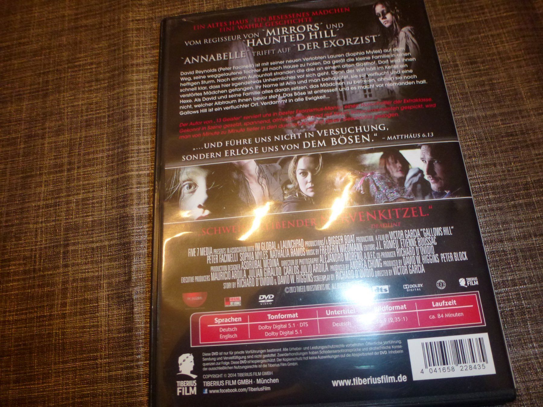 Tutti i DVDs: Gallow Hill (DVD) – Usato da Olten venduto da Disc-Verkauf 2