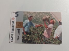 Alte Swisscom Taxcard Fr. 5