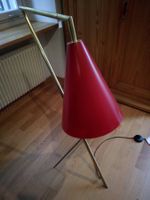 Mid- Century Designer Ambiente Lampe Rot