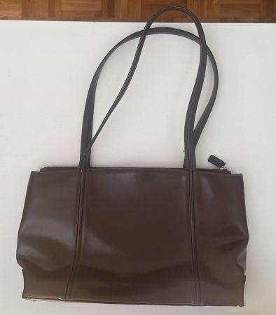 Damen Handtasche Leder braun