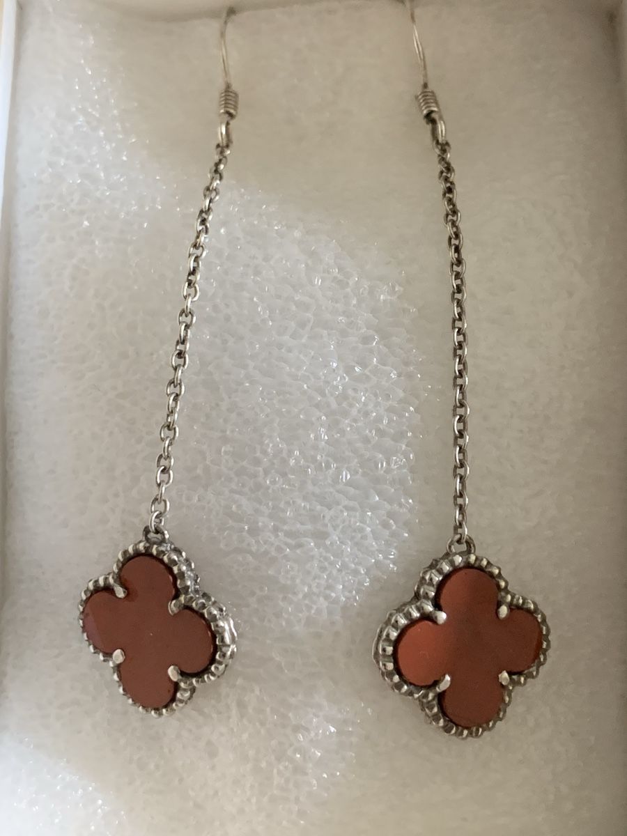 Orecchini pendenti & Orecchini a lobo: Boucles oreilles argent et cornaline – Nuovo (secondo la descrizione) da Gland venduto da TallyEva