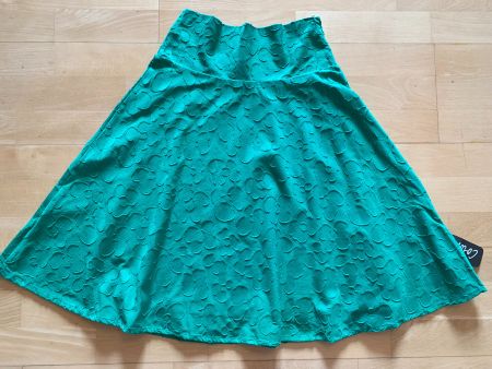 Colora Damen Rock, Gr. XS, Farbe: Grün, NEU