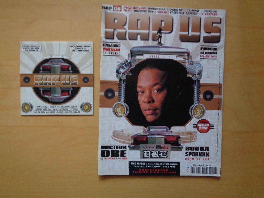 Rap US magazine Jan 2002 + CD Dr Dre Timbaland Erick Sermon (Gebraucht ...