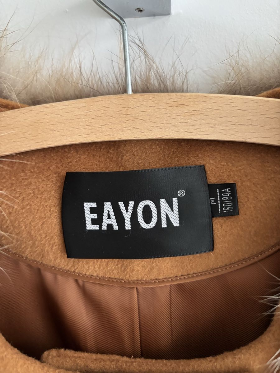 Mäntel: EAYON Brown Coat, Size M, Wool, Fur Trim - Winter – Gebraucht aus Rheinfelden von EmmaEmma001 4