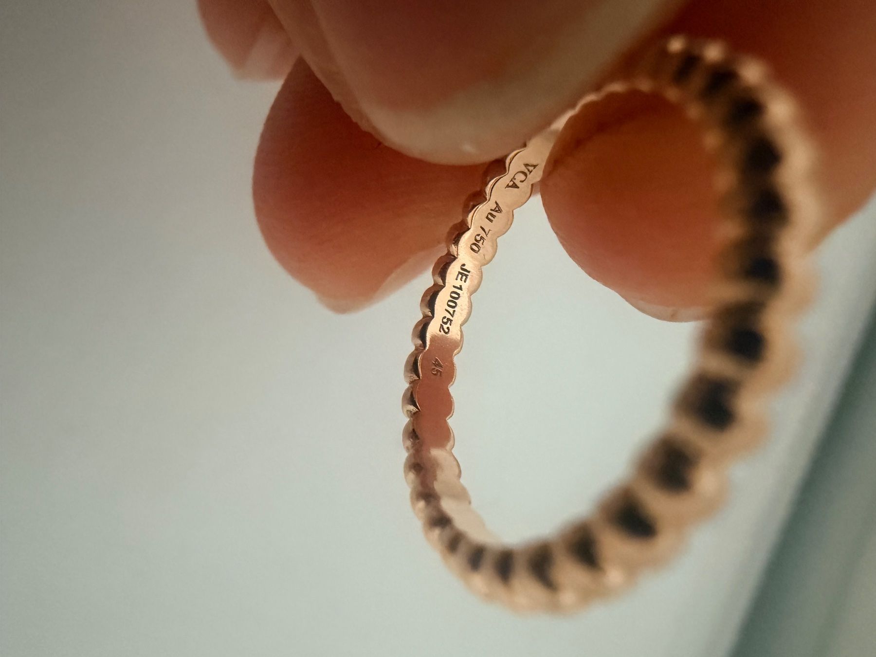 Anelli: Van Cleef & Arpels Perlenschmuck Ring 750 RG 45 gebraucht – Usato da Roggwil TG venduto da est_r5x7 1