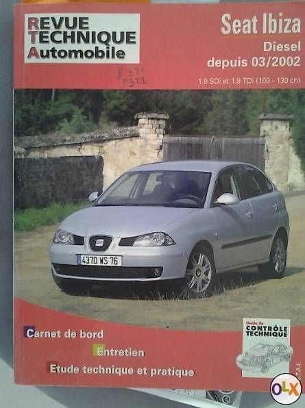 Libri: Manuel technique Seat Ibiza – Usato da Bulle venduto da Parapefg