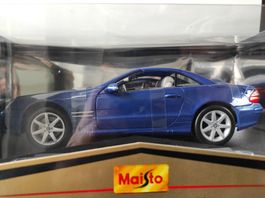 Mercedes-Benz SL-Class, metallic-blau von Maisto 1/18