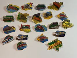 Pins CFF SBB FFS, lot de 20 pièces