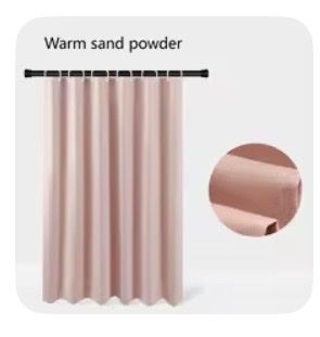 Duschen: Blush Pink Shower Curtain – Gebraucht aus Boll von stellabee 1
