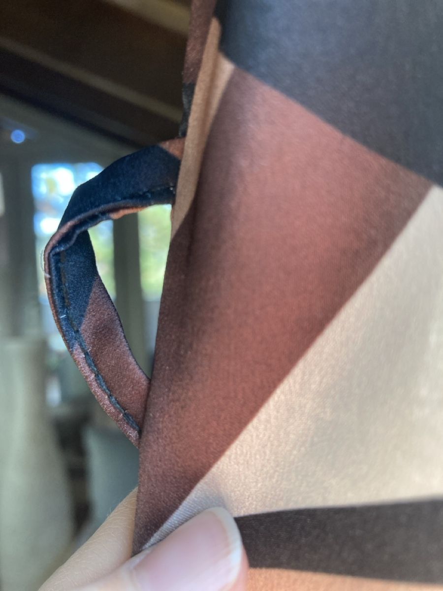 Vestiti: Kleid mit modernem, künstlerischem Muster – Nuovo (secondo la descrizione) da Bottmingen venduto da sand-b 3