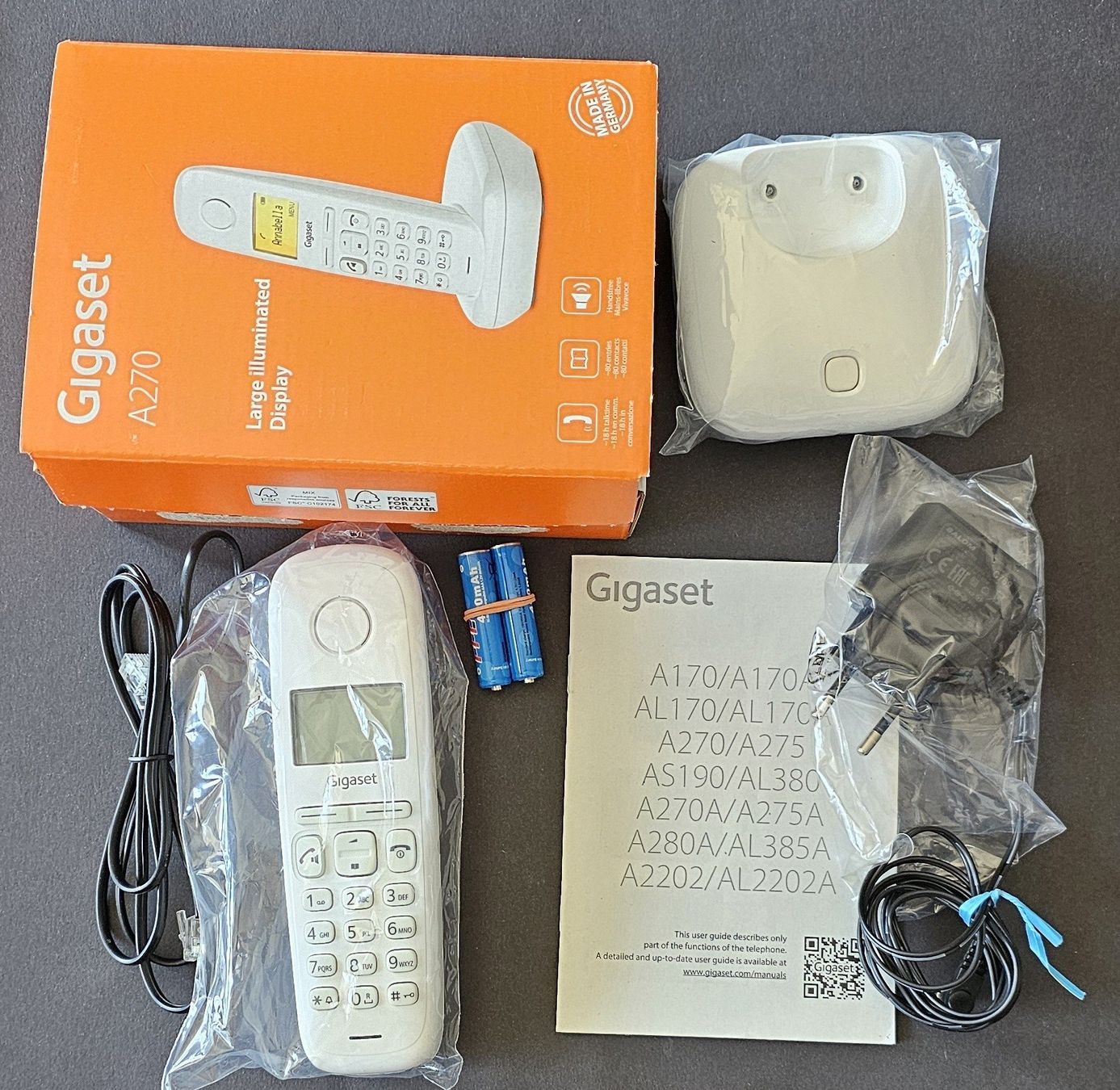 Gigaset Telefoni: Telefon - Gigaset A270 - Weiss – Usato da Lenzburg venduto da Pa_hcs 3