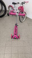 Trottinette 3 roues rose enfant bon état