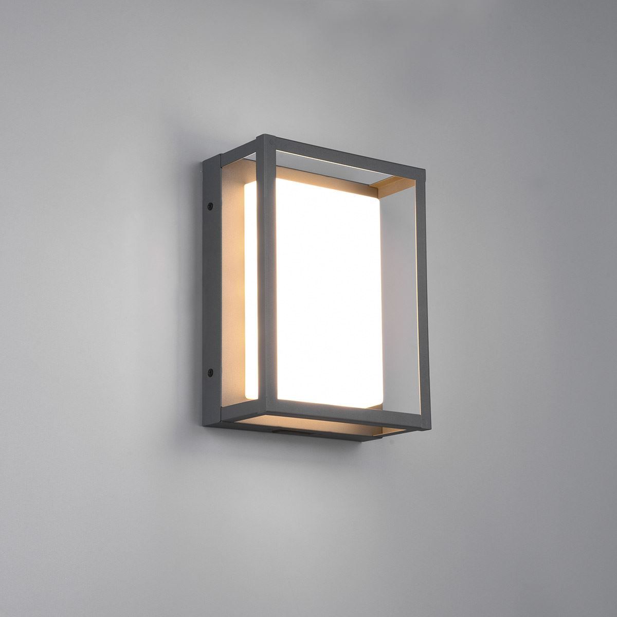 Lampen: LED Aussen Wandleuchte, Rechteckig, IP54 – Neu (gemäss Beschreibung) aus Kreuzlingen von Smart-Light 2