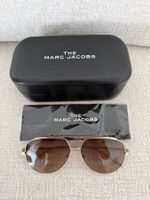 The Marc Jacobs Sonnenbrille, Pilotenstyle, goldfarben/br...