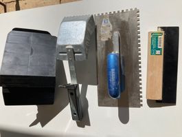 Fliesenleger Werkzeug Set gebraucht in gutem Zustand