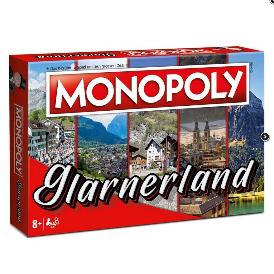 Giochi: Monopoly - Glarnerland – Nuovo e nell'imballaggio originale da Oensingen venduto da Liquidations-Shop 1