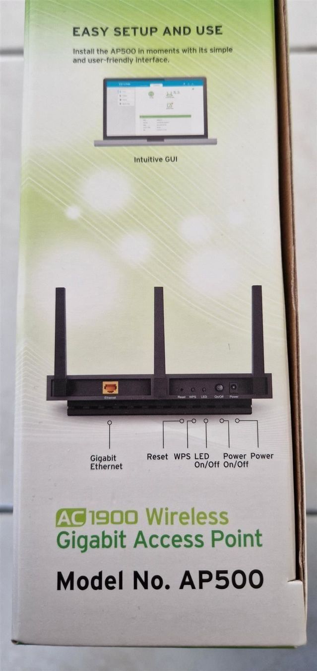 TP-Link WiFi: ***** TP-Link AP500 Gigabit Access Point – Nuovo e nell'imballaggio originale da Villaz-St-Pierre venduto da Ubid 2