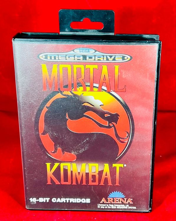 Jeu Sega Mega Drive en boite Ultimate Mortal Kombat 3 avec