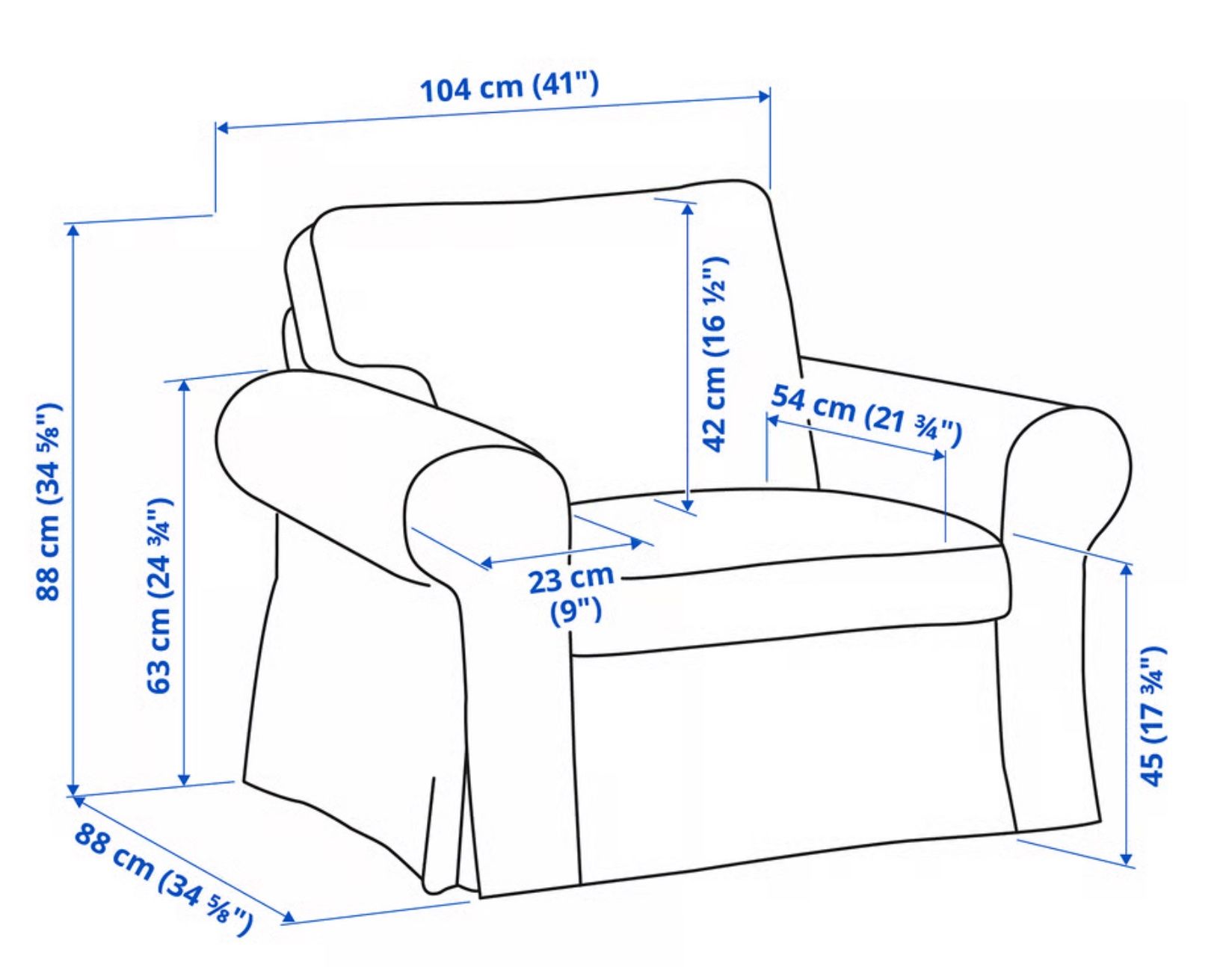 Ikea Fauteuils: Ektorp Sessel – D'occasion à Hüttikon par Danone2 3