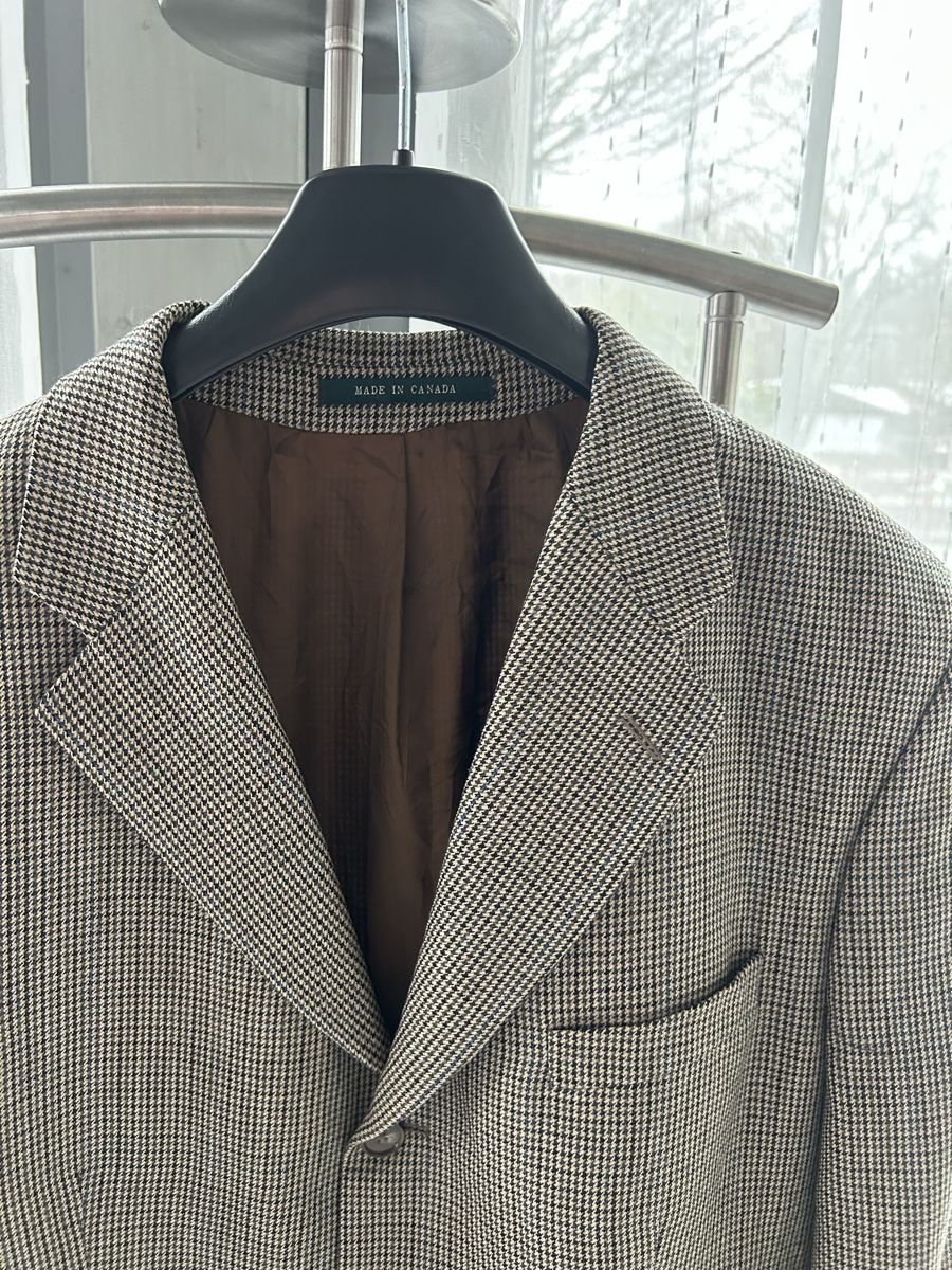 Ralph Lauren Giacche: Ralph Lauren Houndstooth Blazer, Men's Size 44, Canada – Nuovo (secondo la descrizione) da Saland venduto da ele_vc96 3