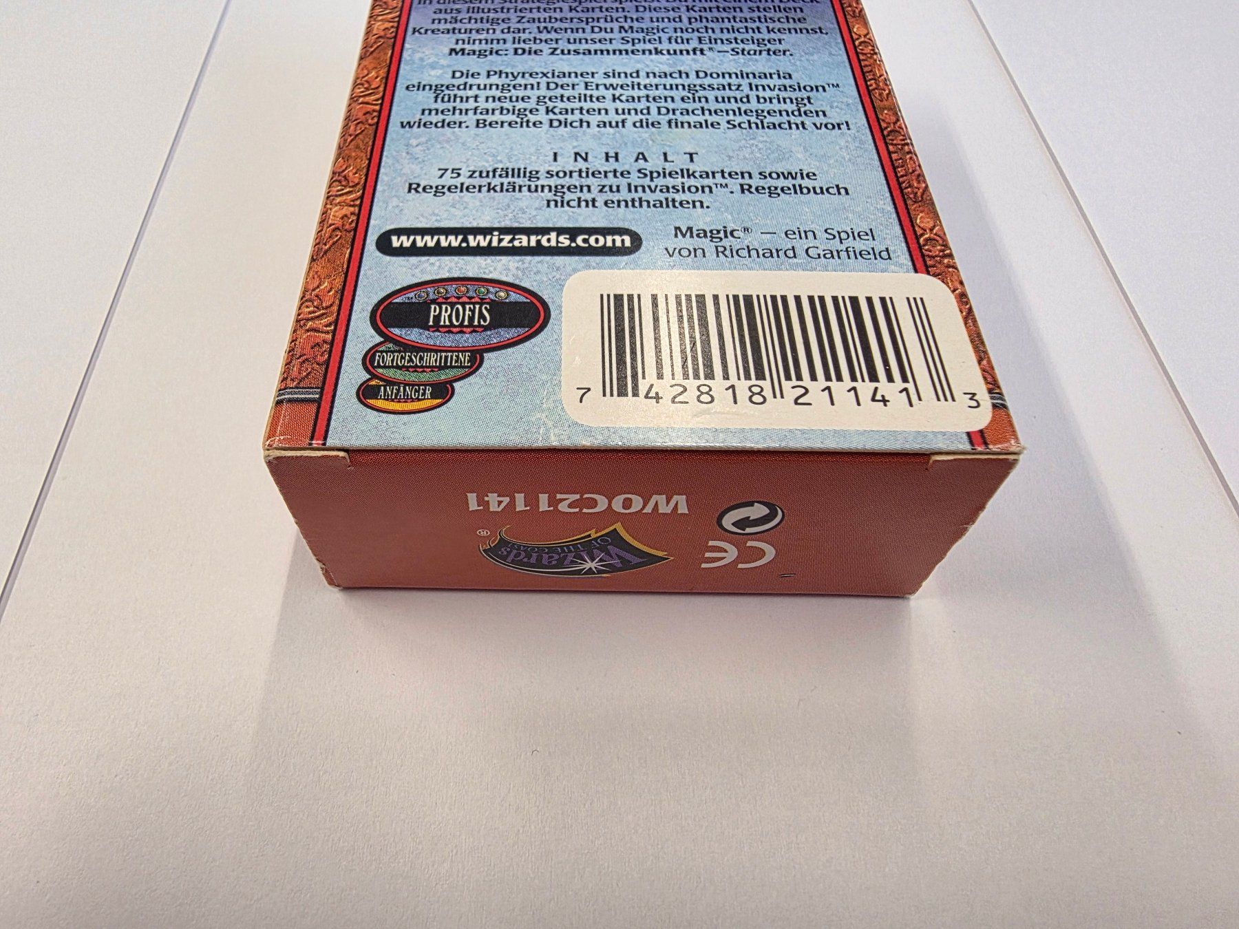 Magic The Gathering Cartes à collectionner: MTG Deck-Box Invasion - nur Schachtel – D'occasion à Mörigen par Gadgeteer 4