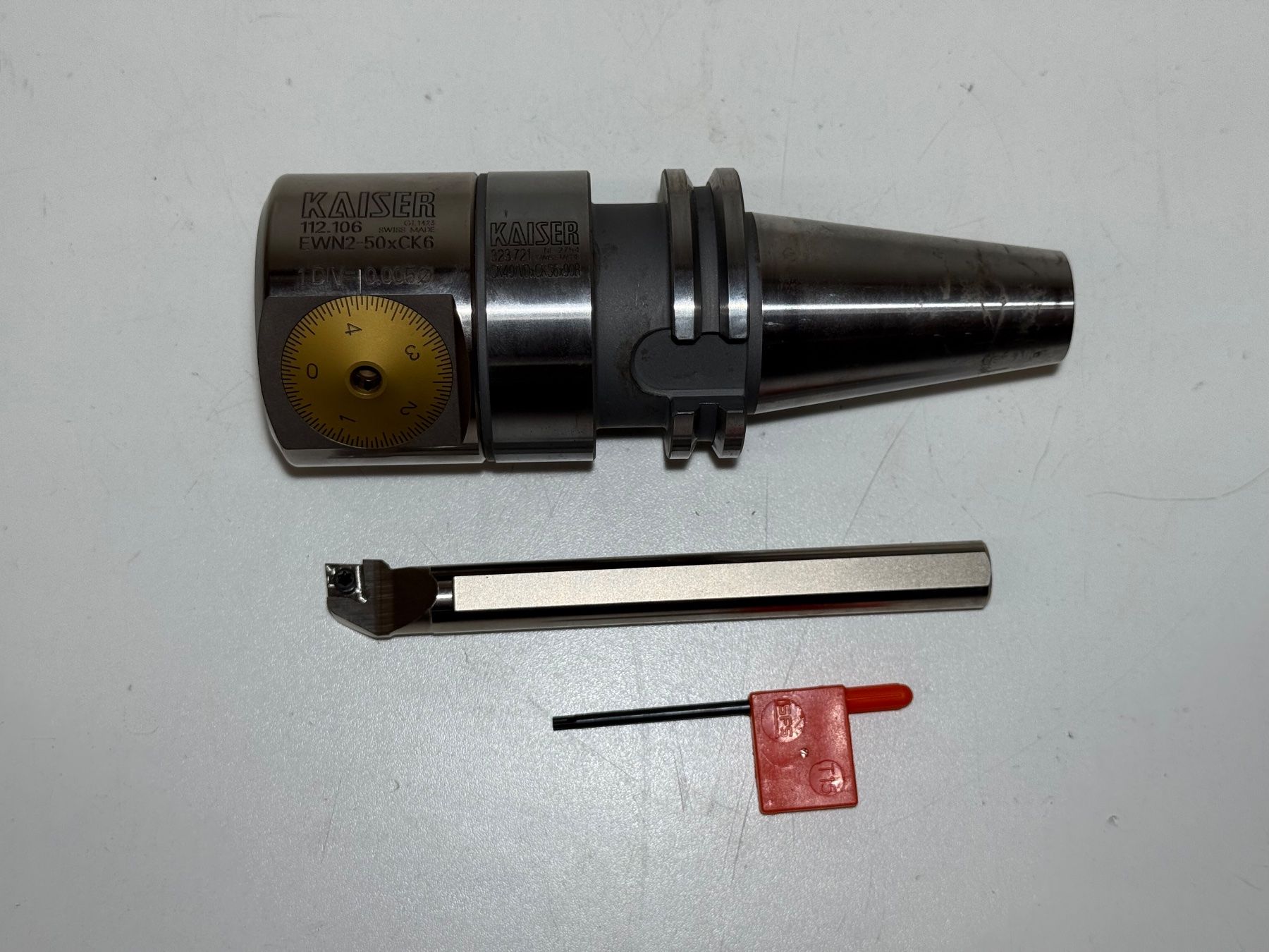 Kaiser Tutti gli attrezzi: Kaiser Ausdrehkopf SK40   2-50mm – Usato da Boswil venduto da ABLagerBoswil 6