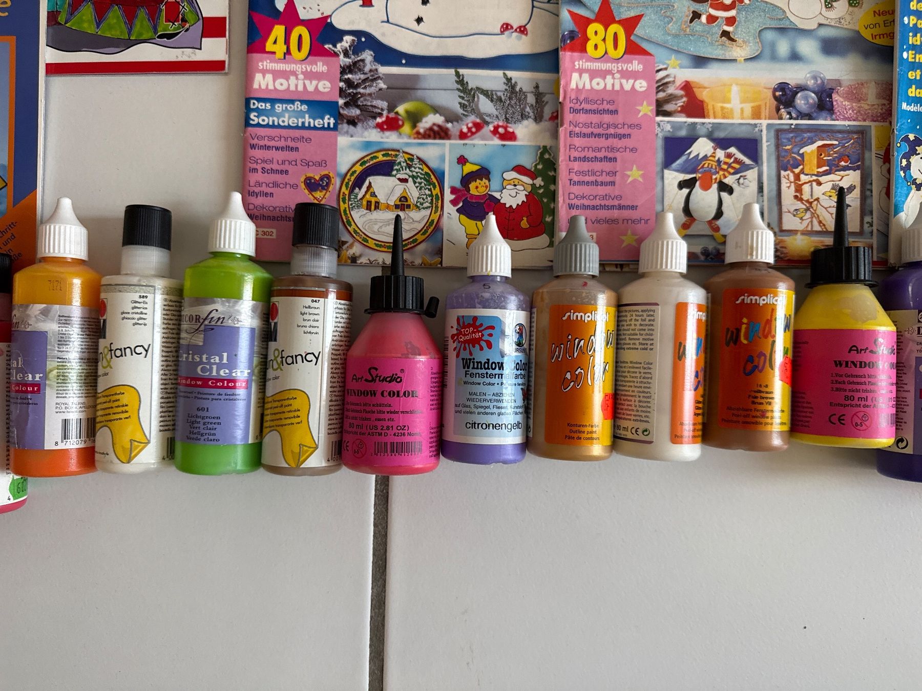 Kit bricolage: Window Color Riesen Restposten Set NP: ca. 200.- – Usato da Endingen venduto da Sugarwoman 5