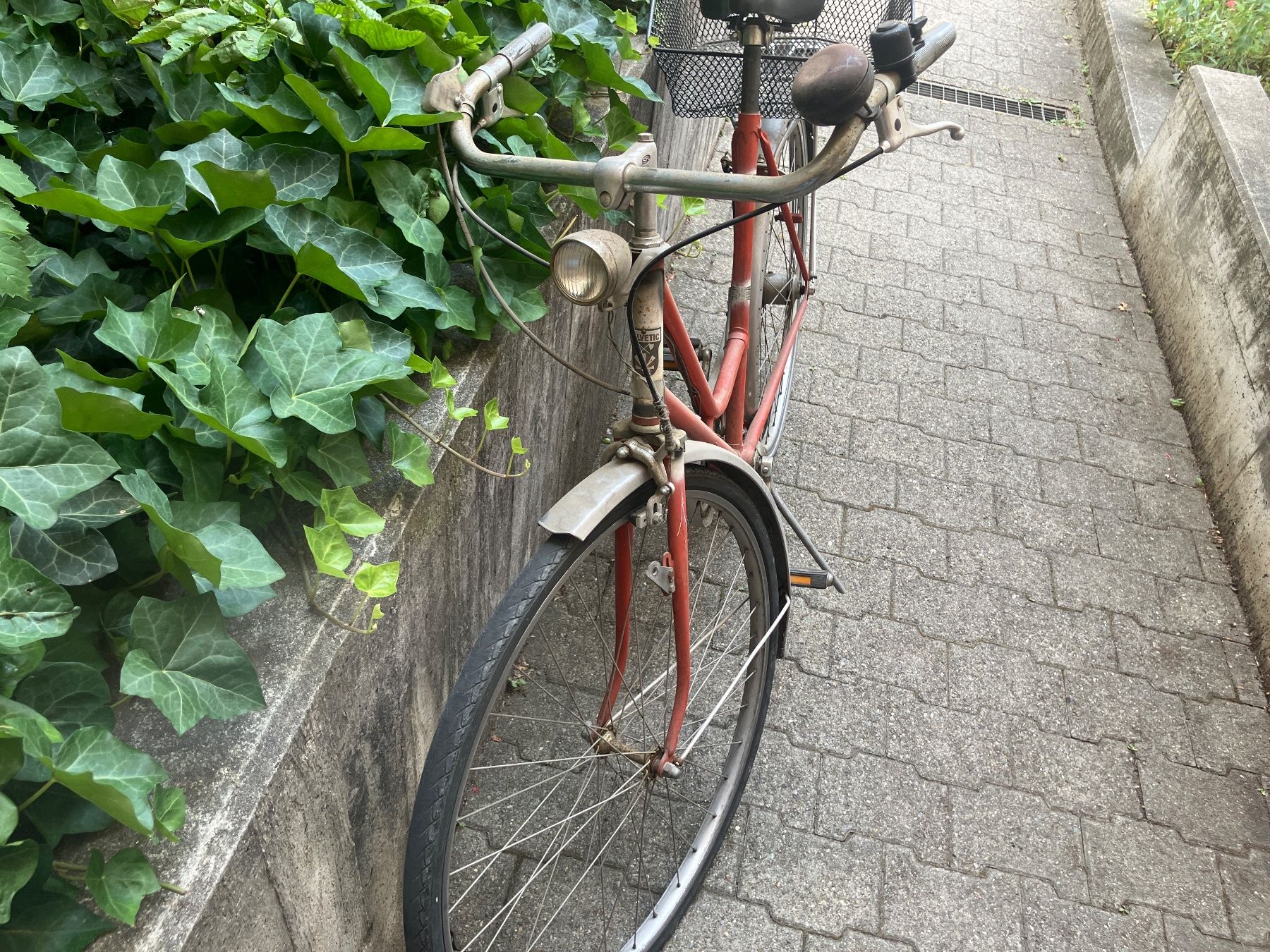 Biciclette: Vintage Damenvelo rot Helvetic – Usato da Zürich venduto da elf_h9f2 1