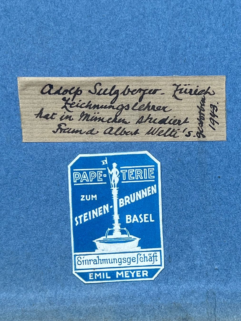 Dipinti: ADOLF SULZBERGER 1865-1943 – Usato da Basel venduto da pmART 6