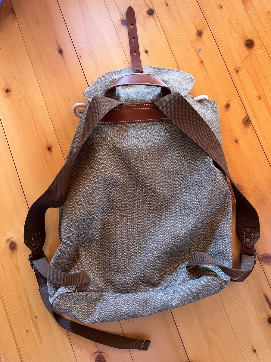 Schweizer Armee Zaini: Schweizer Armee Rucksack 1958 – Usato da Maienfeld venduto da DivicoHelveticus 1