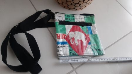 K.. R) Upcycling Bag Tasche Elefant klappbar