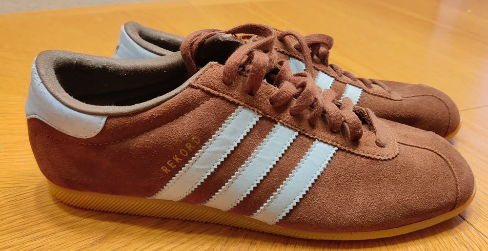 adidas wildleder braun