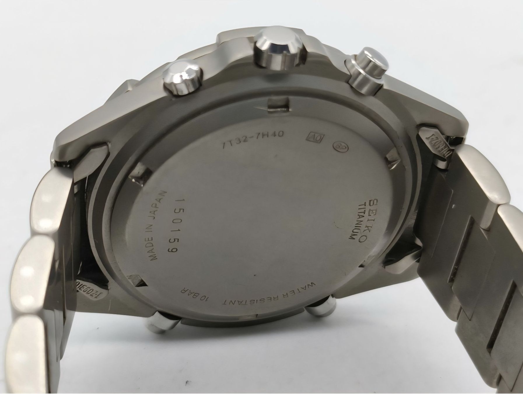 Seiko Orologi: Seiko Titanium Chrono 7T32-7H40 Defekt – Difettoso da Spiez venduto da mar_byv2 3