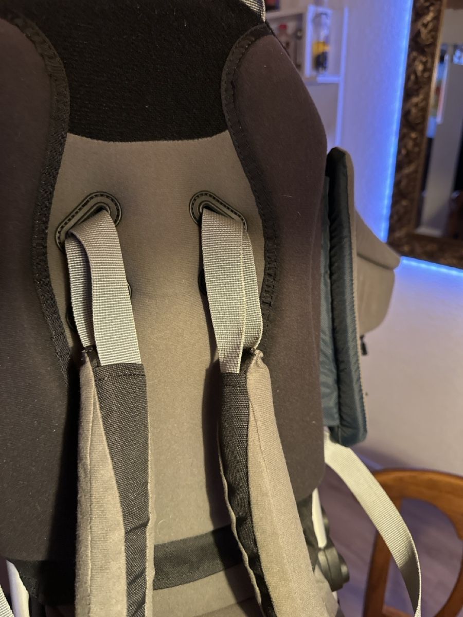 Jack Wolfskin Marsupi portabebè: Jack Wolfskin Kindertrage "Watchtower Supreme" grau. – Usato da Frümsen venduto da Katzen0 3