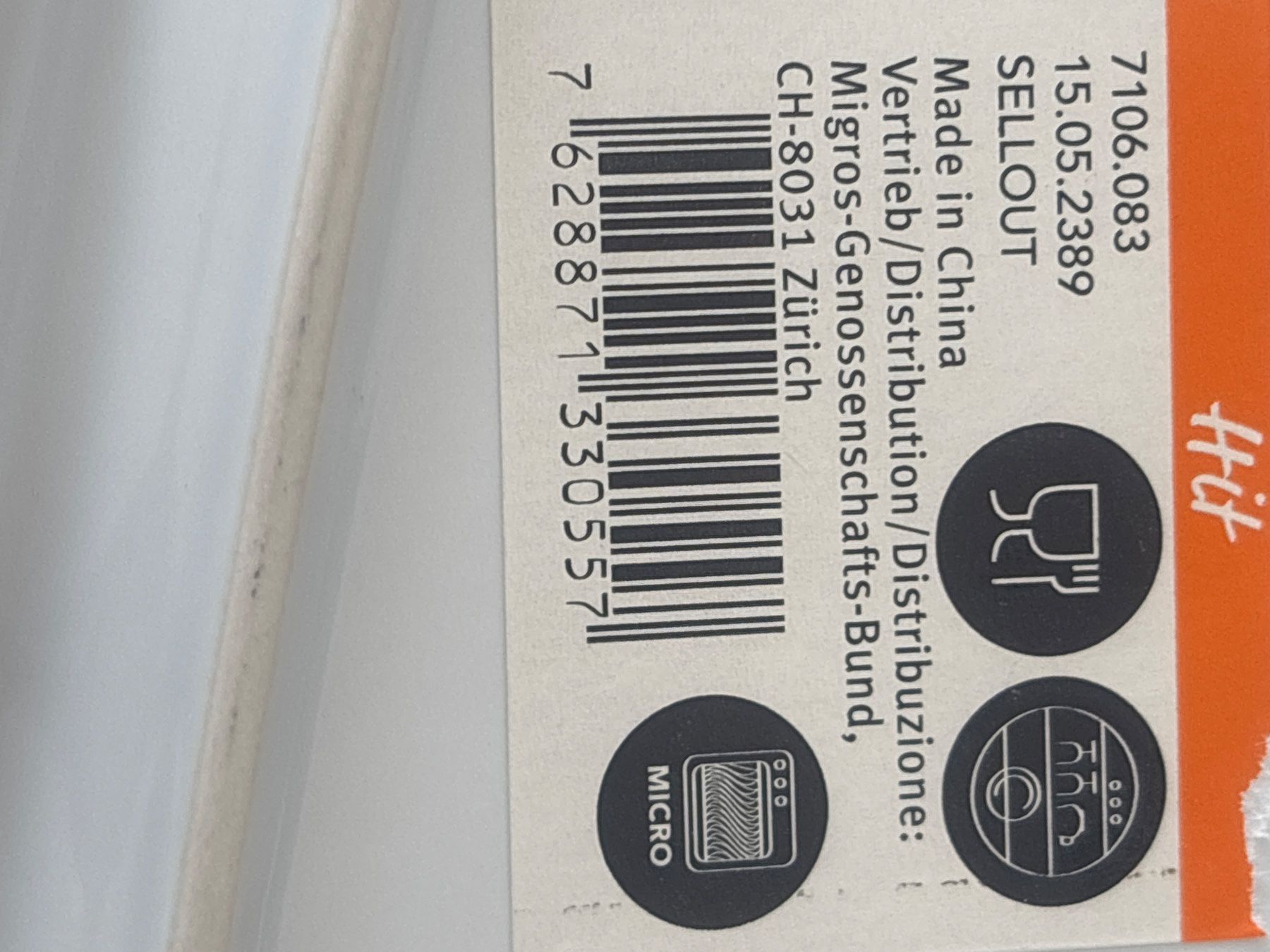 Migros Plateaux: Servierteller Migros Kitchen & Co weiss gebraucht – D'occasion à Wallisellen par ASZT 2