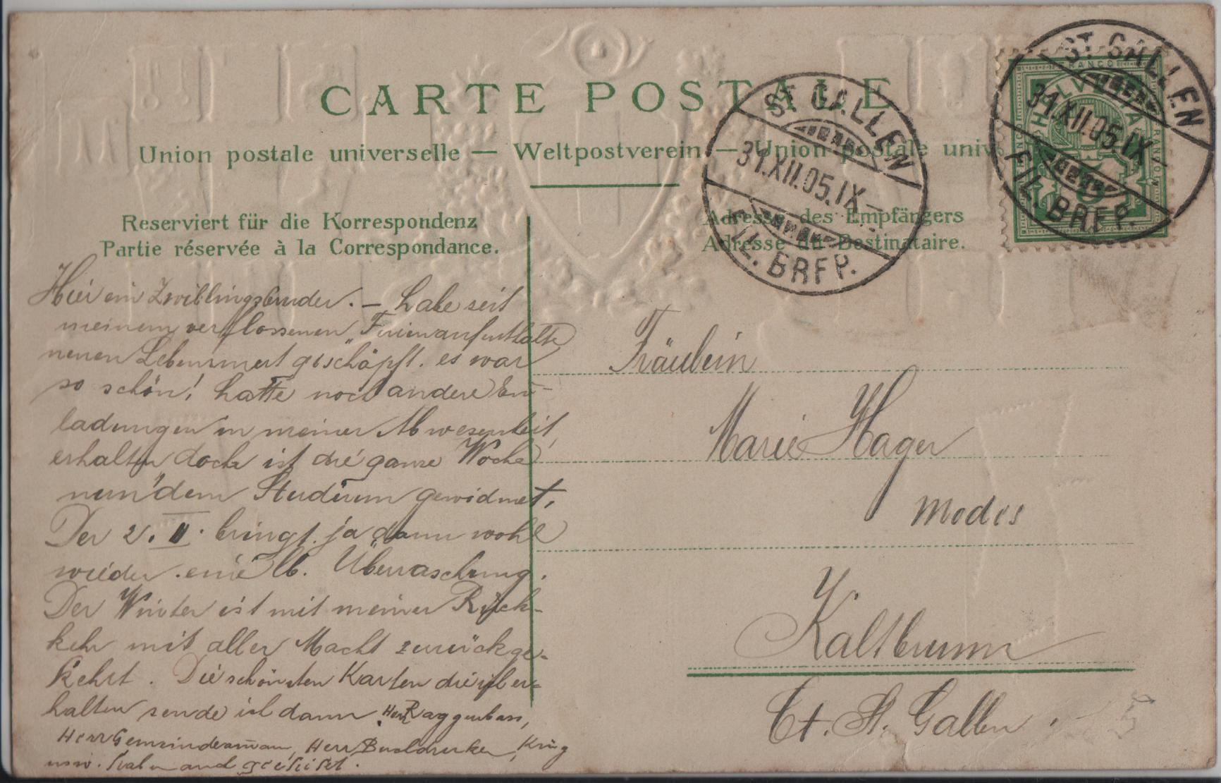 Cartoline postali: St. Gallen – Antico da Ettingen venduto da Kartenplanet 1