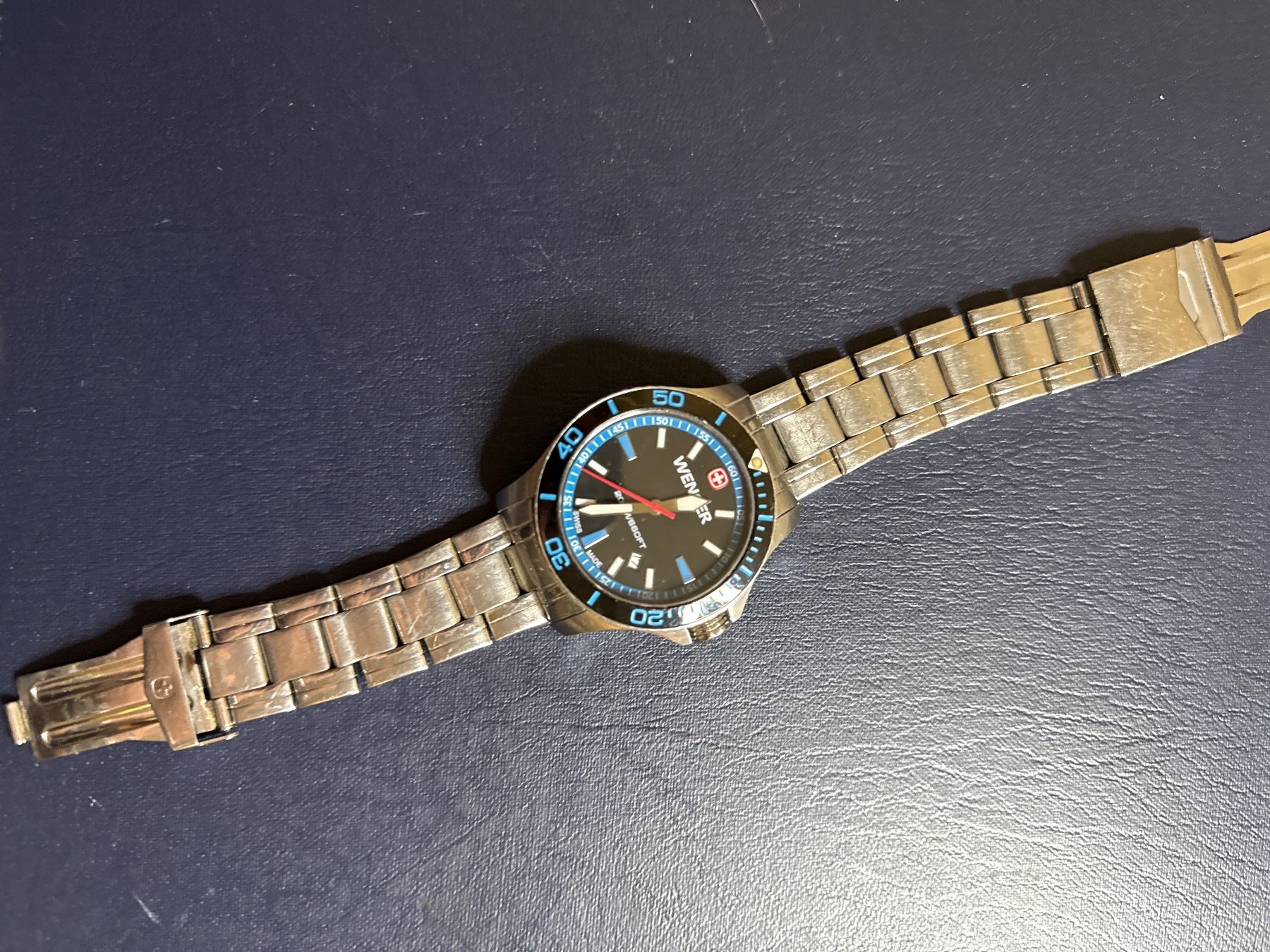 Wenger Orologi: Wenger Quarz 44 mm – Usato da Pfeffingen venduto da Allhandelklgwatches 2
