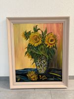 73breitx86cmhoch Ölgemälde Sonnenblumen wunderhübsch🌻