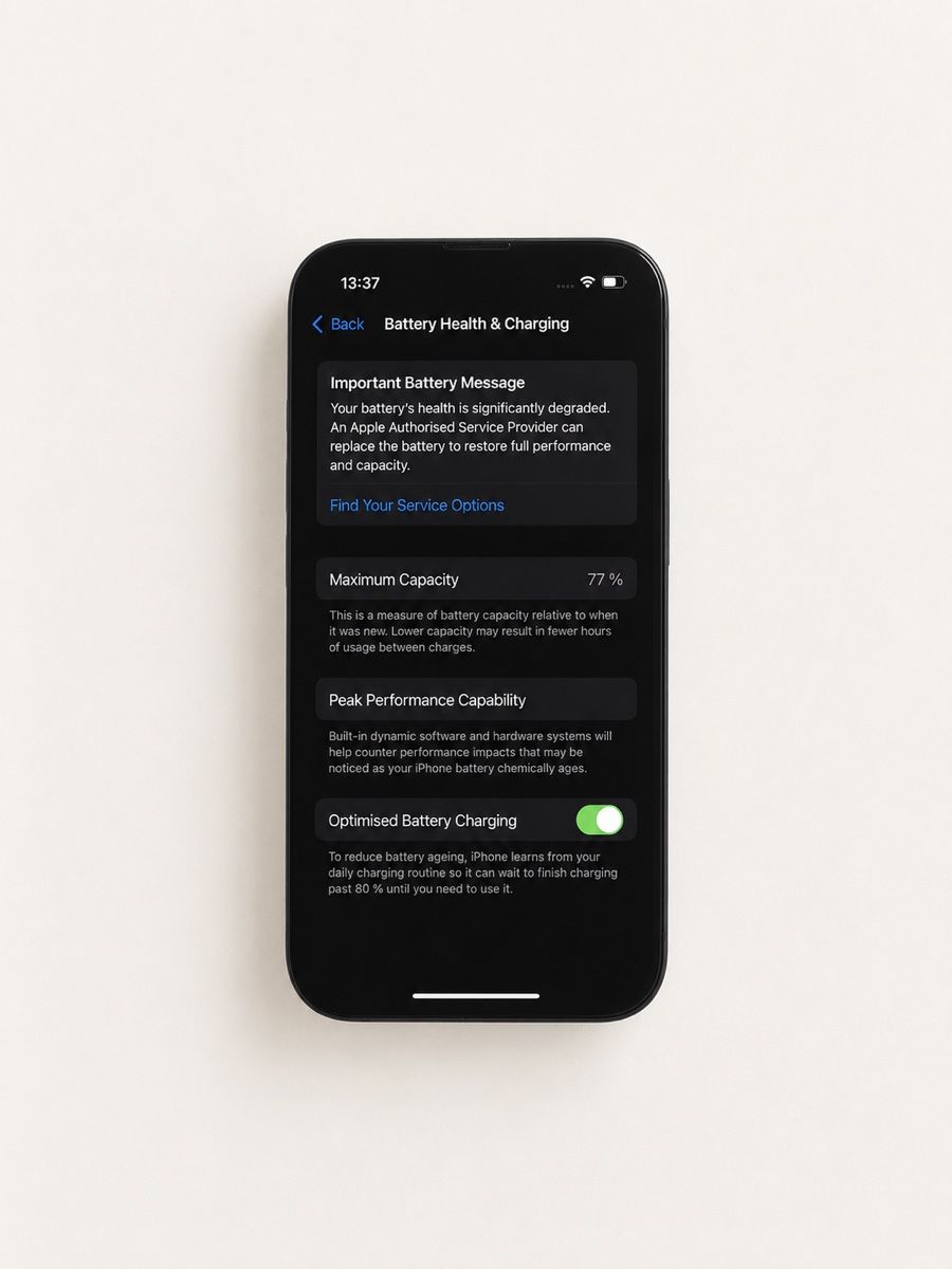 Apple Portables: iPhone 13. 128GB, schwarz  – D'occasion à Zürich par Yoni_to 3