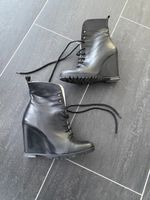 Ankle  leather boots