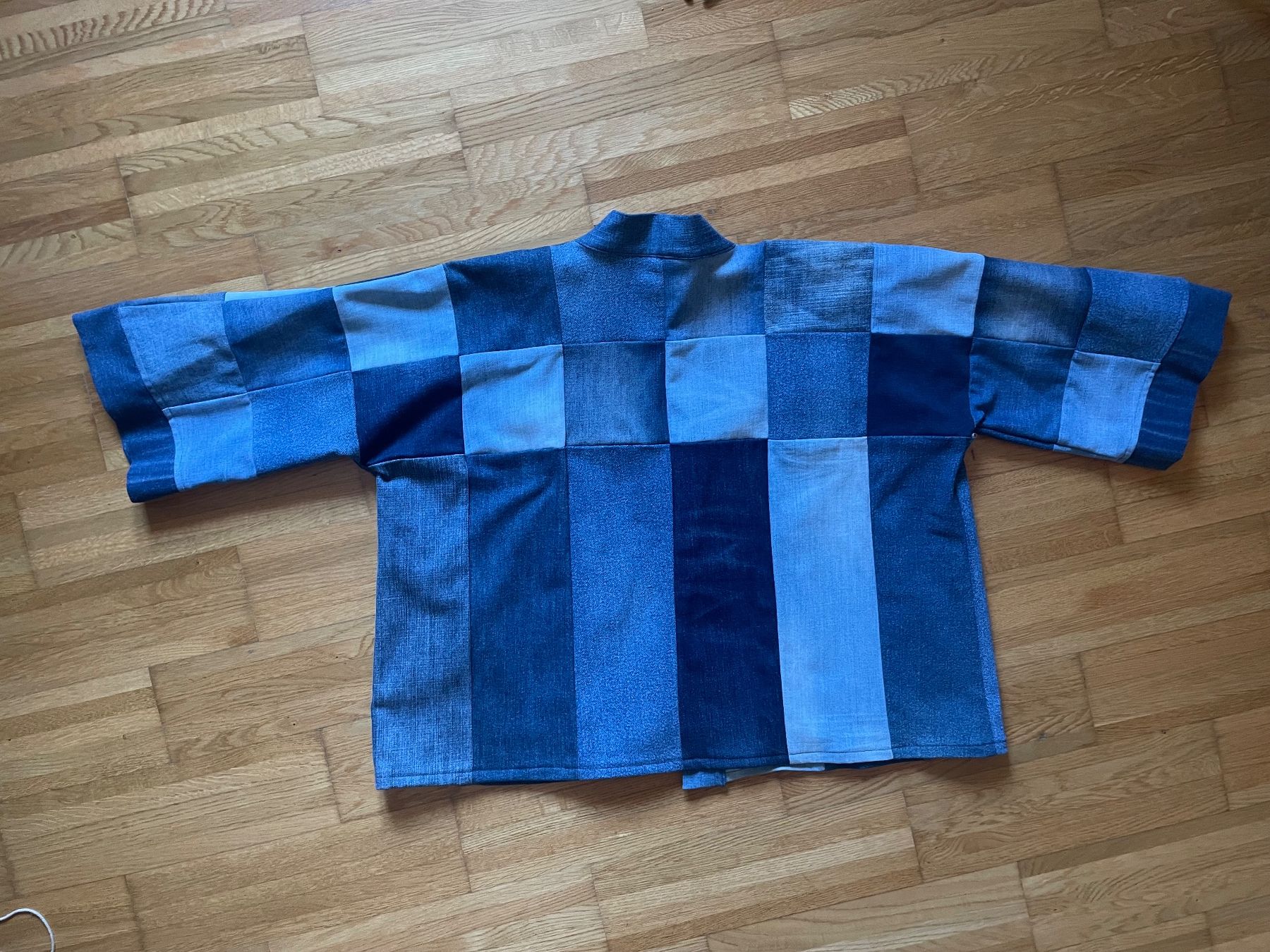 Jacken: Sofya FDX Upcycling Jeans Patchwork Kimono Jacke onesize – Neu (gemäss Beschreibung) aus Clarens von Lois86 3