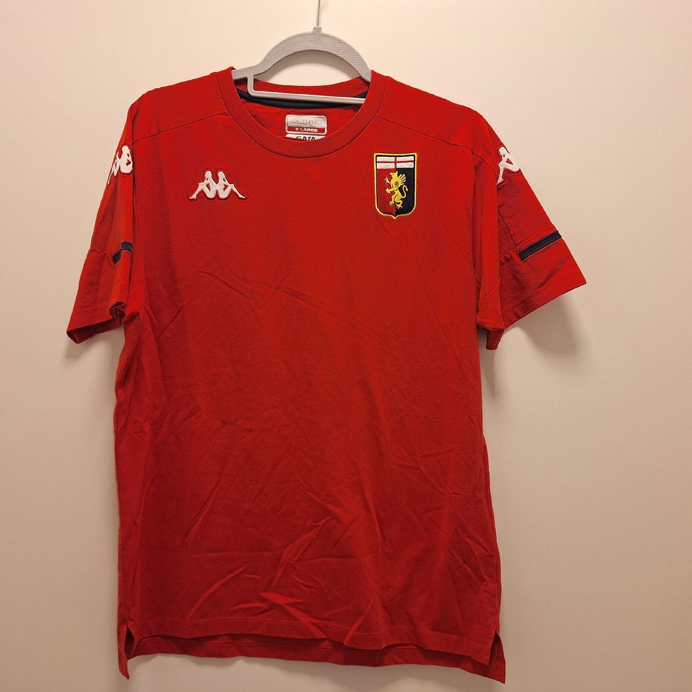 Canottiere & Pantaloni: Kappa Genoa Calcio XL – Usato da Bellinzona venduto da LA-ropa-de-Juan
