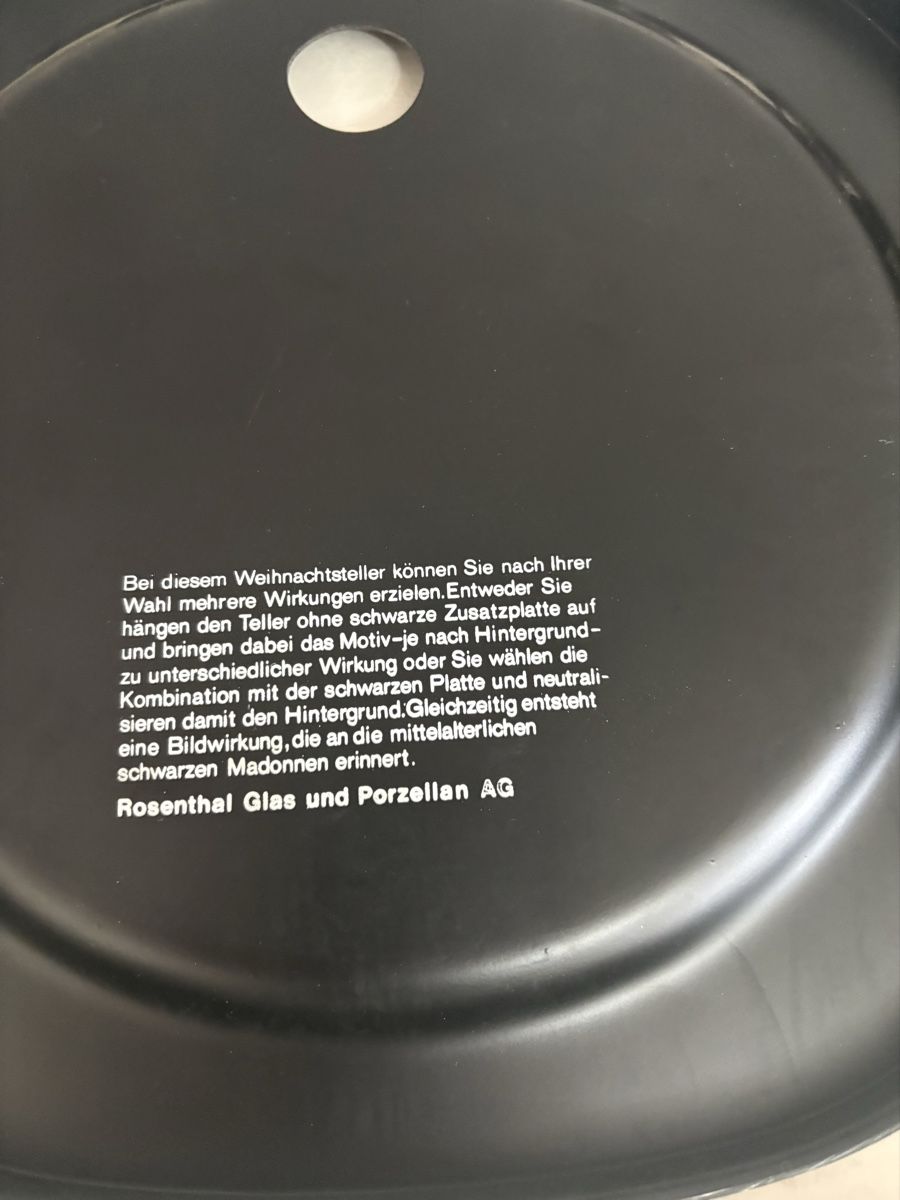 Rosenthal Teller: 2 assiettes Décoratif Rosenthal signé – Gebraucht aus petit lancy von FerreiraLuis 2