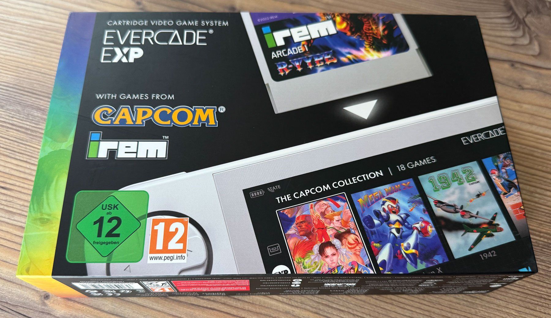 Evercade Console: Evercade EXP Capcom OVP + Transportbox + Irem Arcade 1 – Usato da Zürich venduto da Yamirodvd