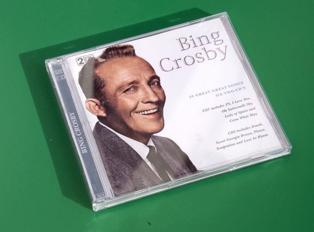 Doppel-CD Bing Crosby, 49 Songs (Neu und originalverpackt) in