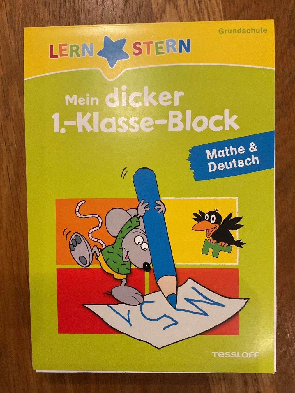 Lern Stern 1. Klasse Block Mathe & Deutsch, Top Zustand! (Neu